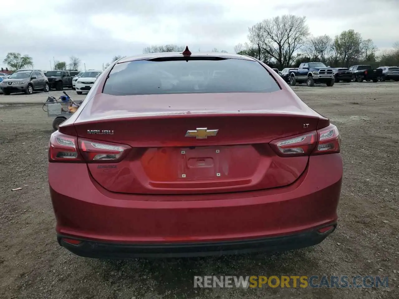 6 Photograph of a damaged car 1G1ZD5ST1NF153693 CHEVROLET MALIBU 2022