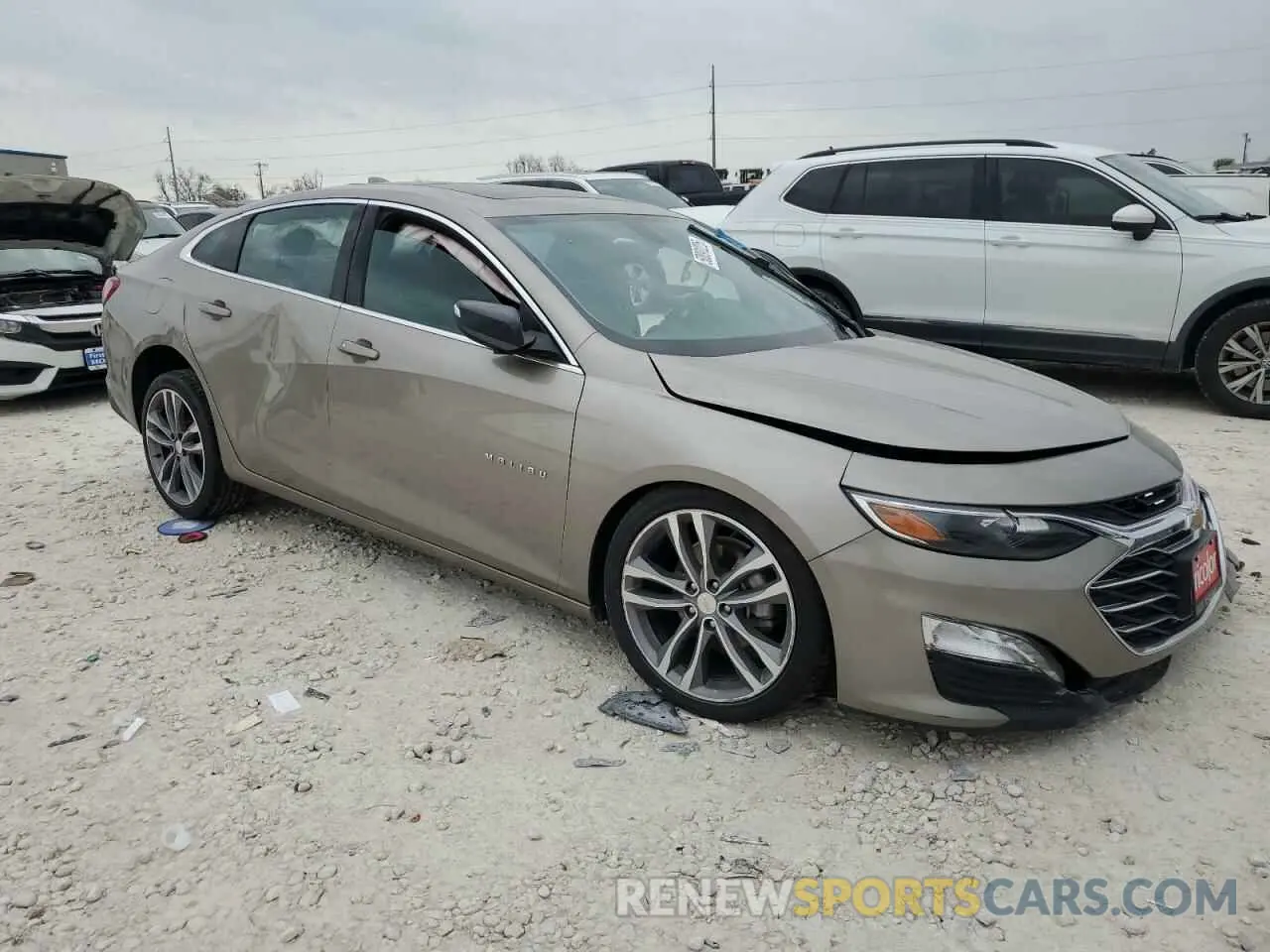 4 Photograph of a damaged car 1G1ZD5ST1NF159350 CHEVROLET MALIBU 2022