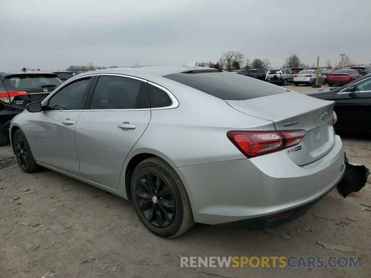 2 Photograph of a damaged car 1G1ZD5ST1NF163415 CHEVROLET MALIBU 2022
