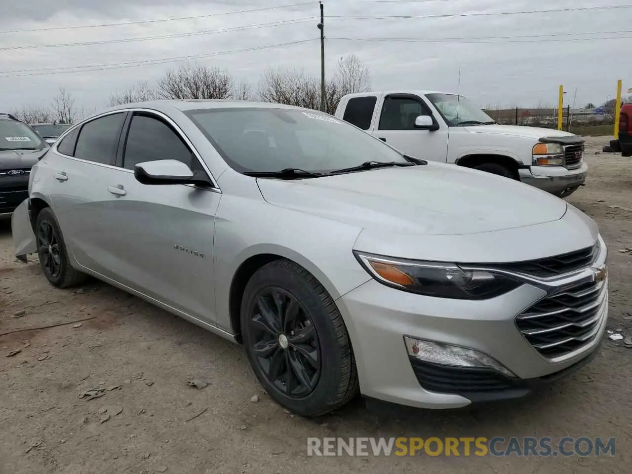 4 Photograph of a damaged car 1G1ZD5ST1NF163415 CHEVROLET MALIBU 2022