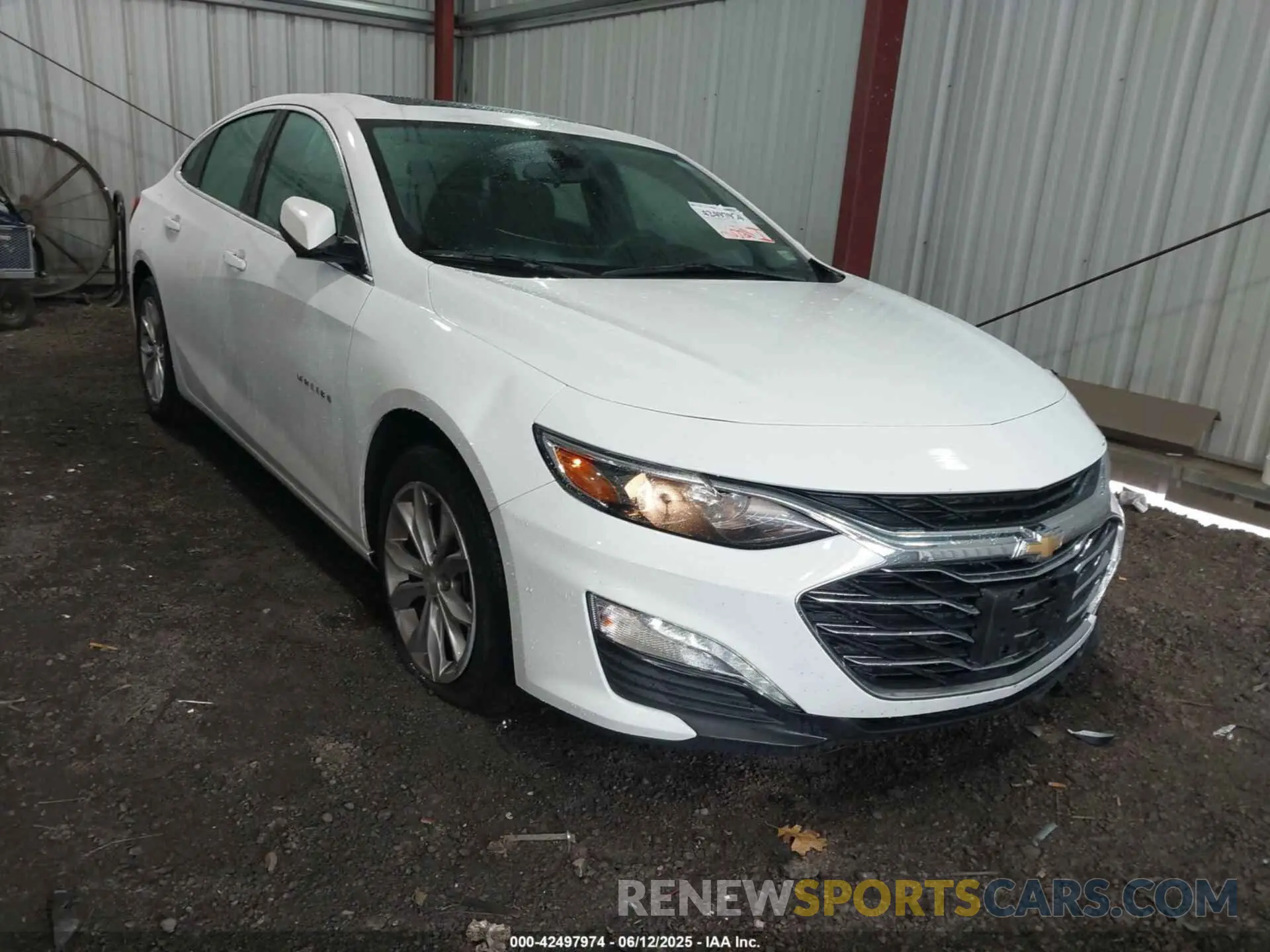 1 Photograph of a damaged car 1G1ZD5ST1NF166766 CHEVROLET MALIBU 2022