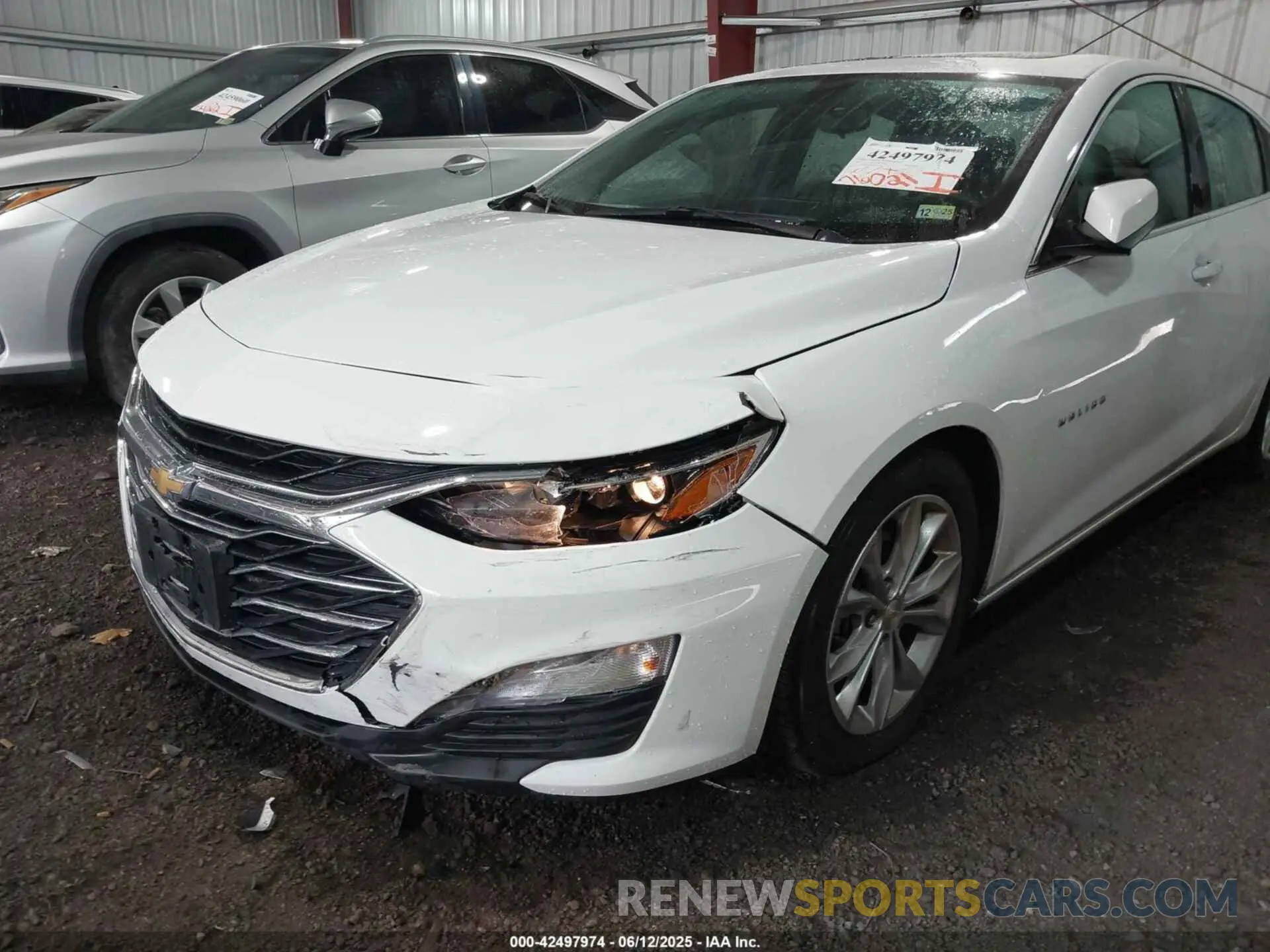 6 Photograph of a damaged car 1G1ZD5ST1NF166766 CHEVROLET MALIBU 2022