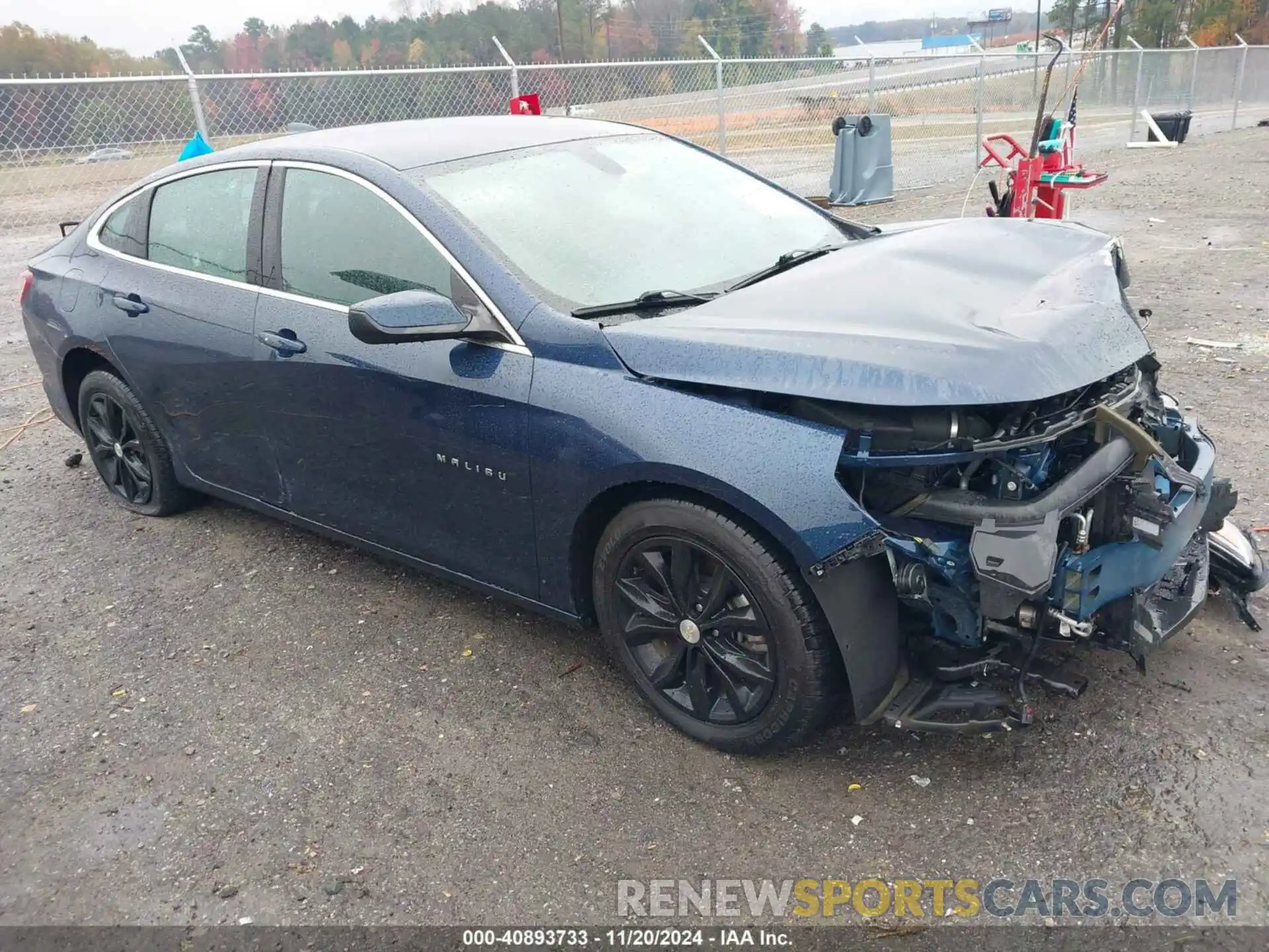 1 Photograph of a damaged car 1G1ZD5ST1NF167593 CHEVROLET MALIBU 2022