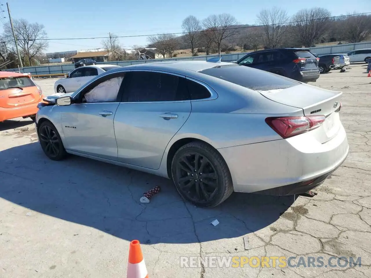 2 Photograph of a damaged car 1G1ZD5ST1NF178688 CHEVROLET MALIBU 2022