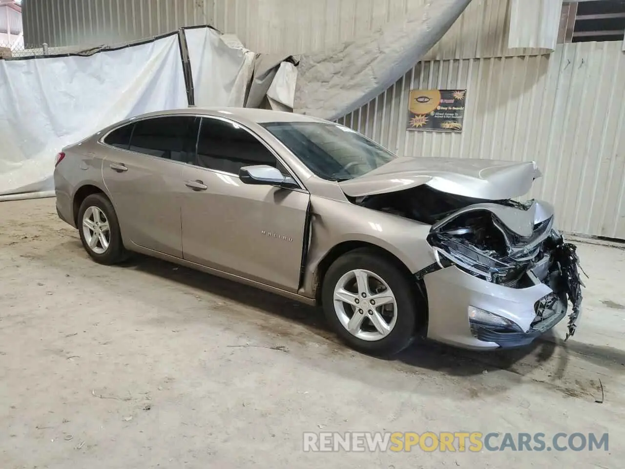 4 Photograph of a damaged car 1G1ZD5ST1NF179582 CHEVROLET MALIBU 2022