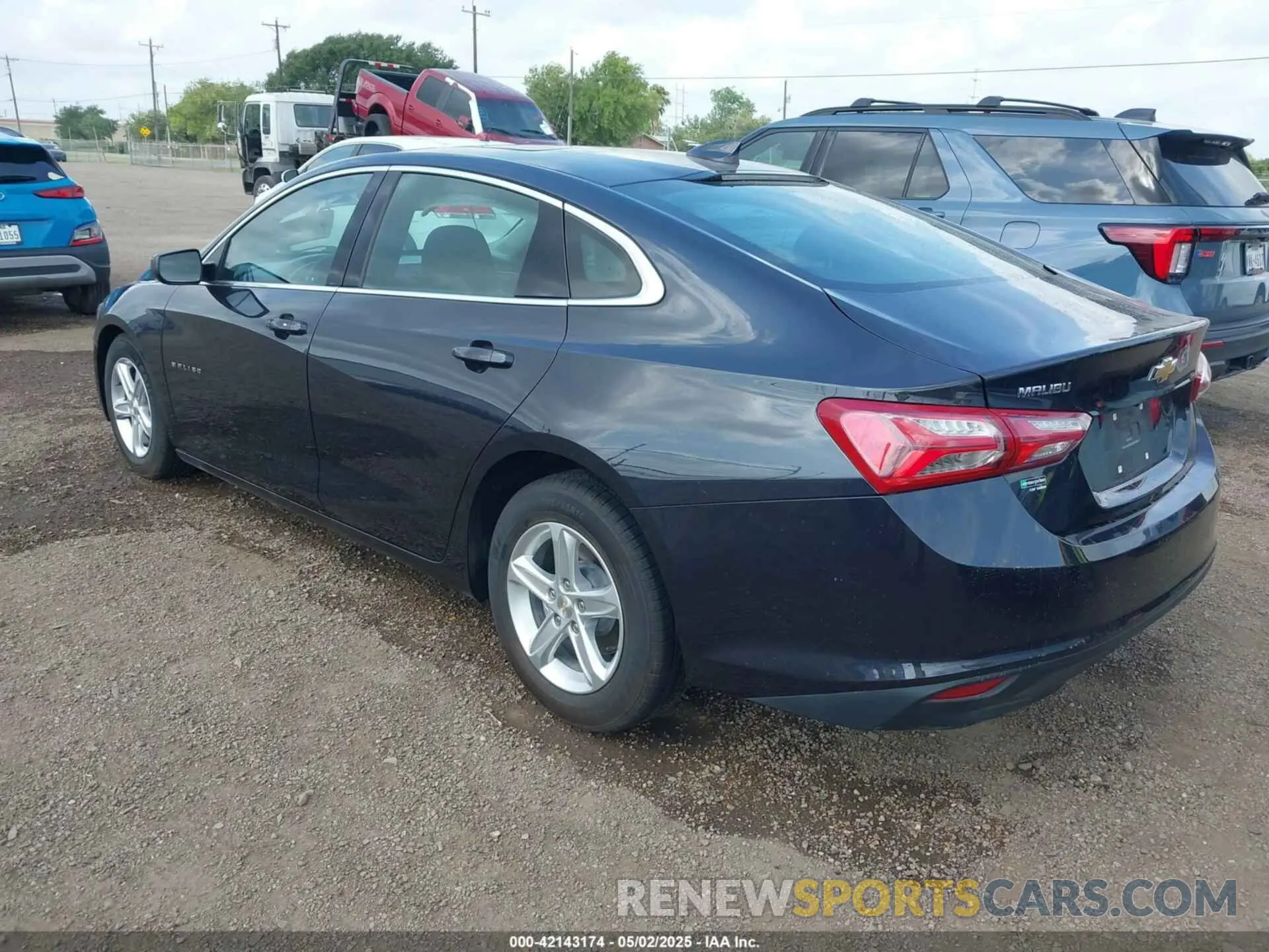 3 Photograph of a damaged car 1G1ZD5ST1NF180120 CHEVROLET MALIBU 2022