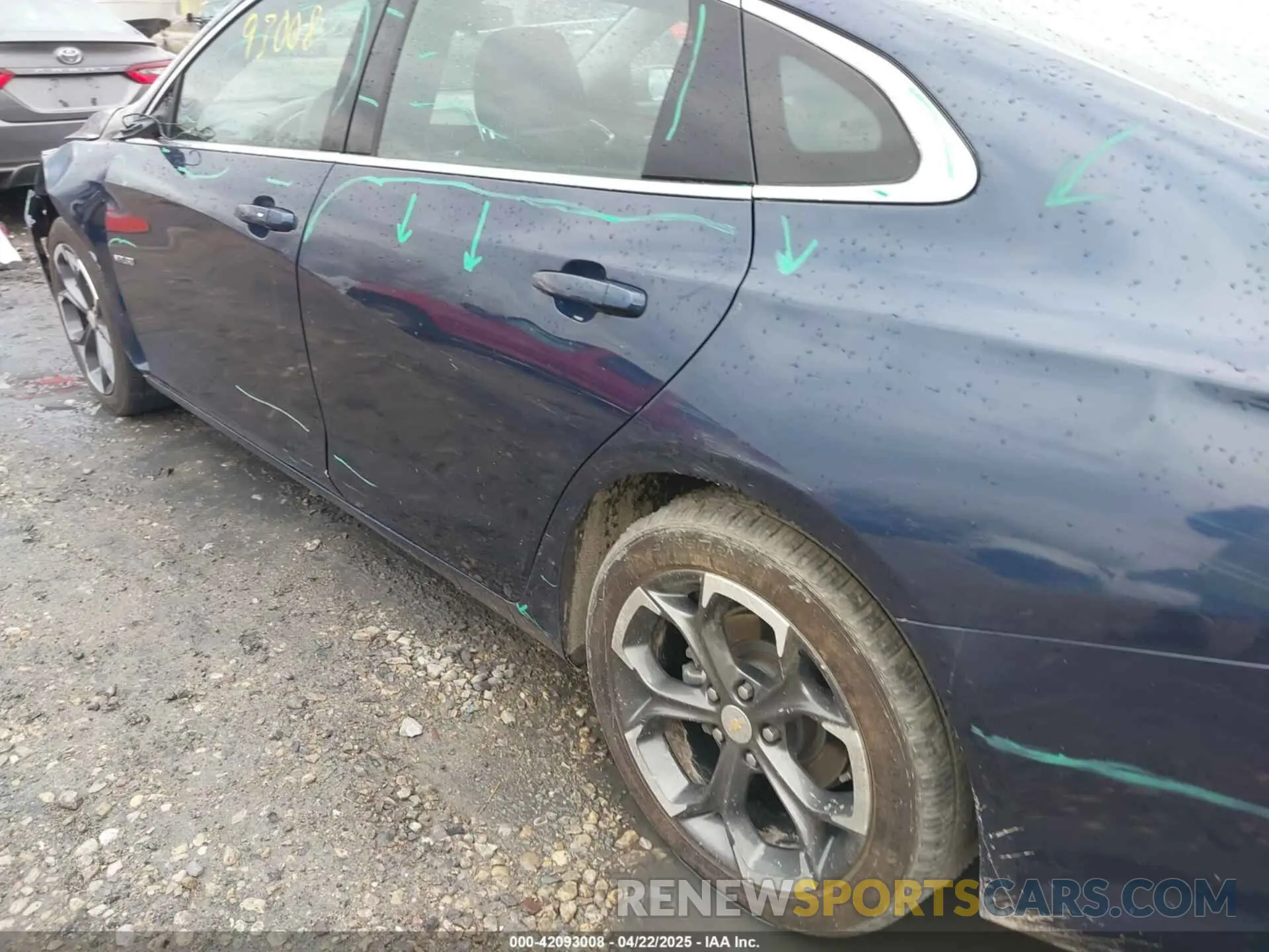 17 Photograph of a damaged car 1G1ZD5ST1NF180800 CHEVROLET MALIBU 2022