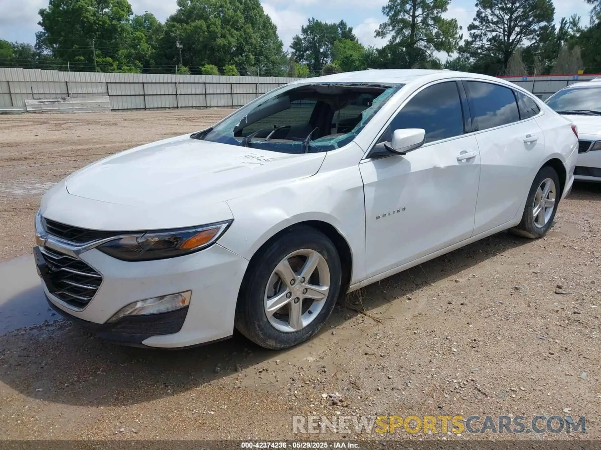 2 Photograph of a damaged car 1G1ZD5ST1NF184328 CHEVROLET MALIBU 2022