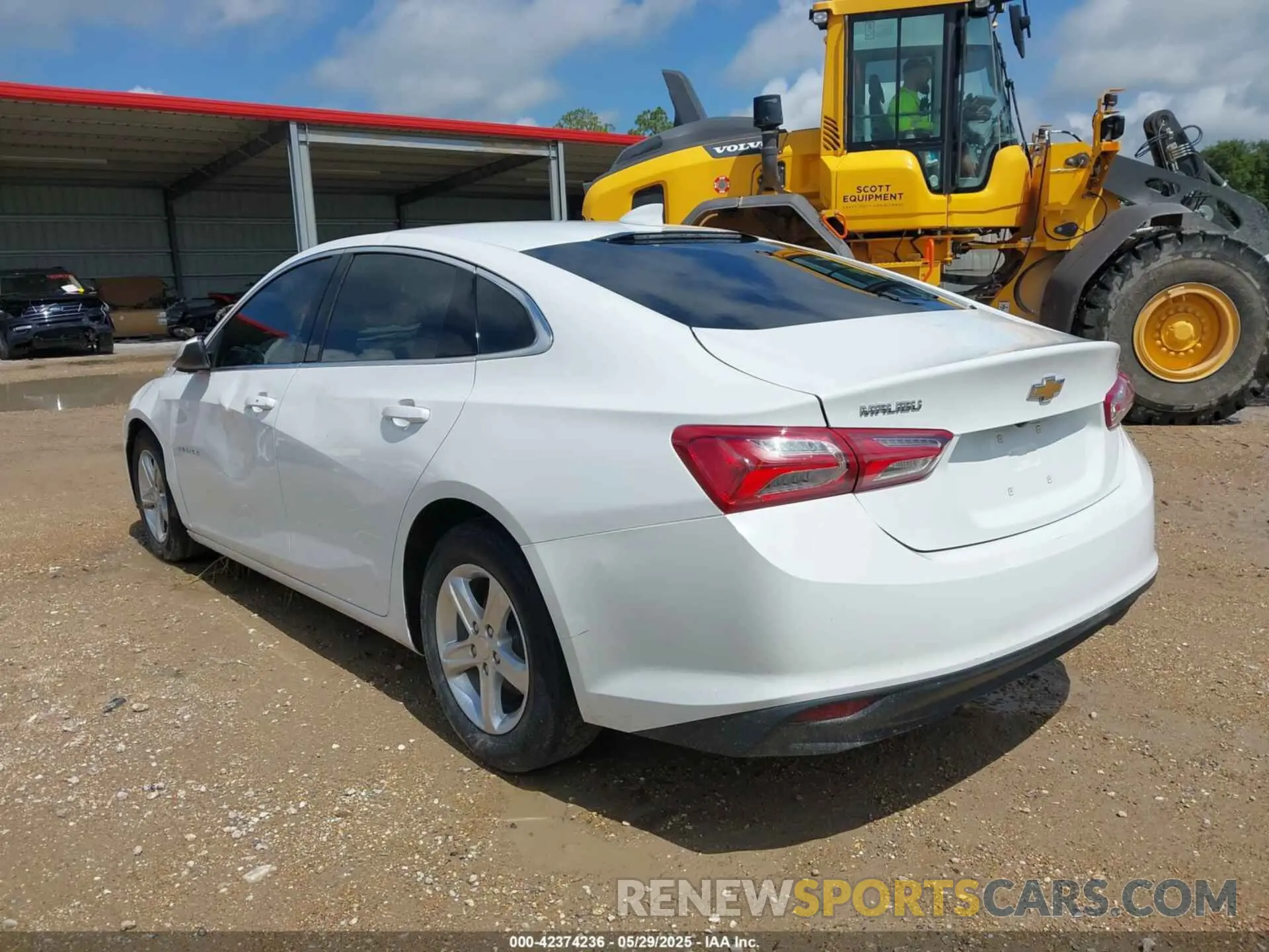 3 Photograph of a damaged car 1G1ZD5ST1NF184328 CHEVROLET MALIBU 2022