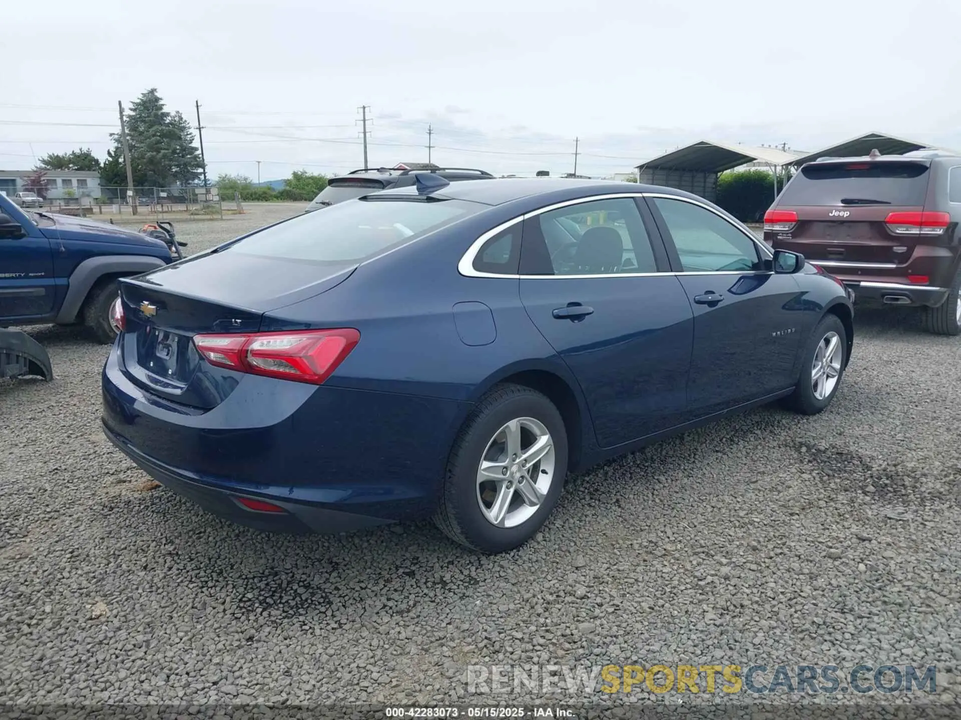 4 Photograph of a damaged car 1G1ZD5ST1NF184829 CHEVROLET MALIBU 2022