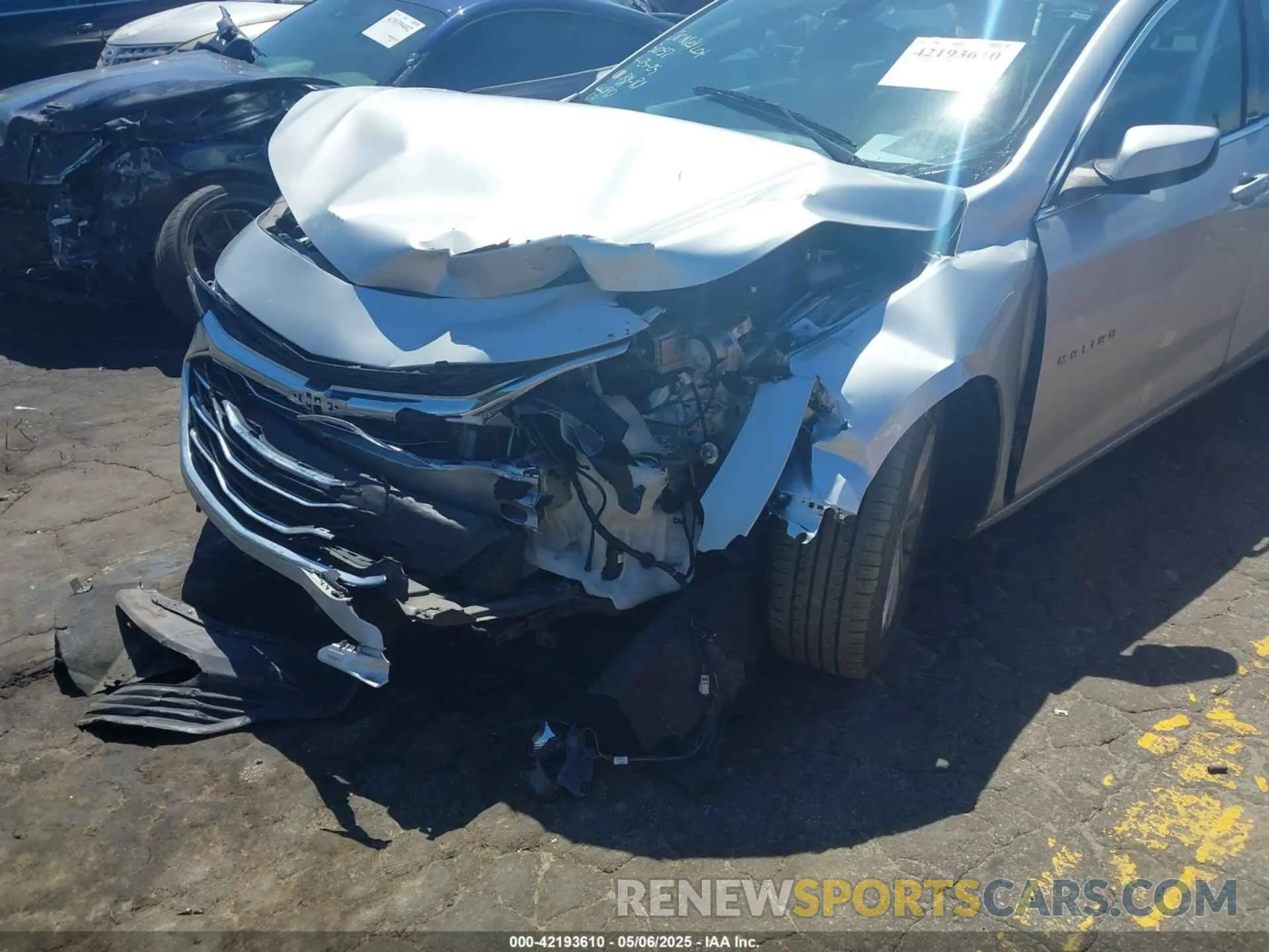 6 Photograph of a damaged car 1G1ZD5ST2NF107189 CHEVROLET MALIBU 2022