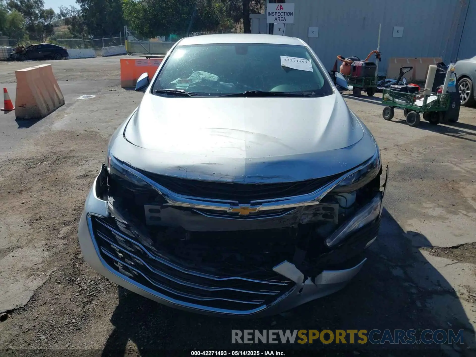 12 Photograph of a damaged car 1G1ZD5ST2NF112893 CHEVROLET MALIBU 2022