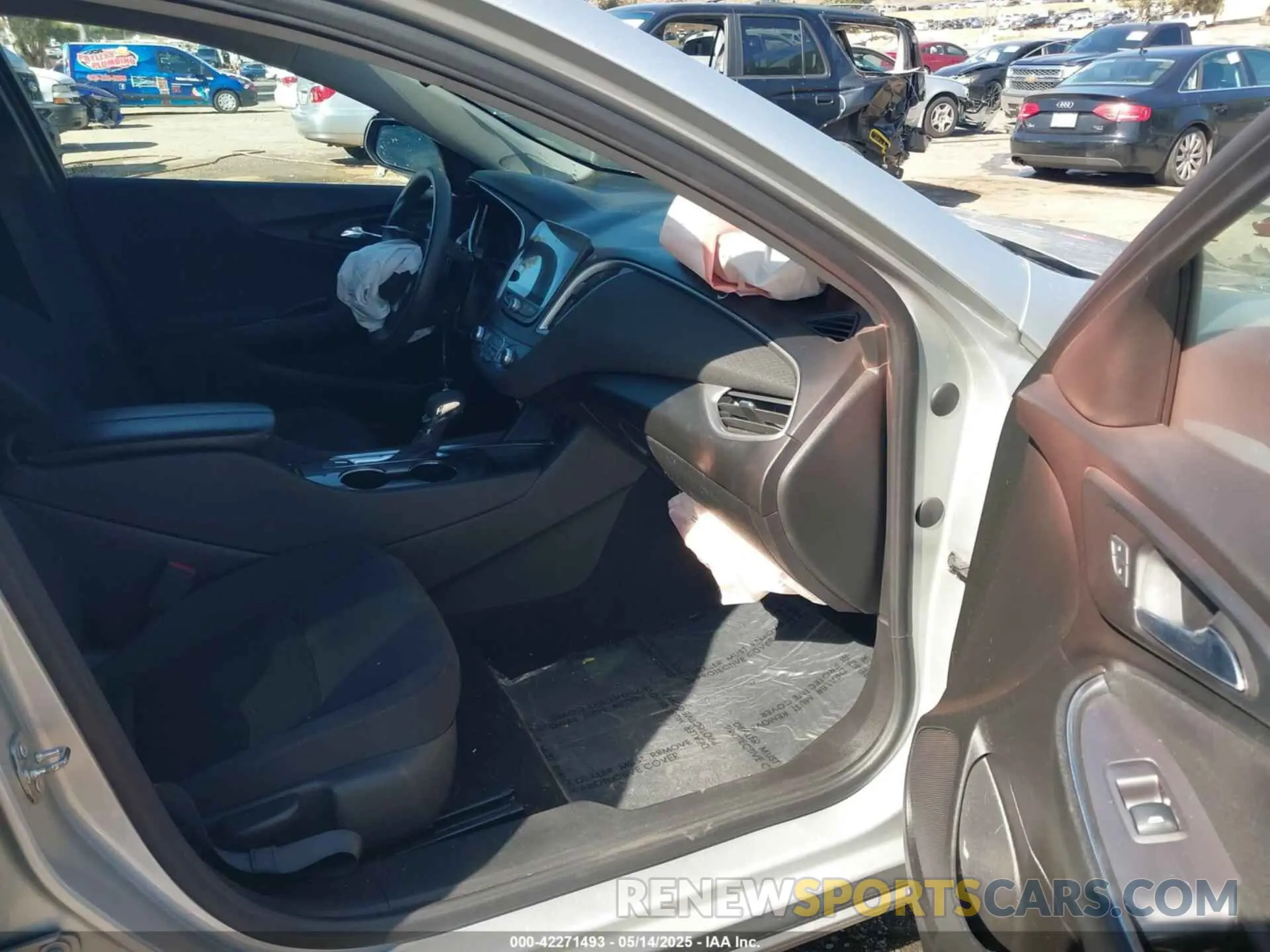 5 Photograph of a damaged car 1G1ZD5ST2NF112893 CHEVROLET MALIBU 2022