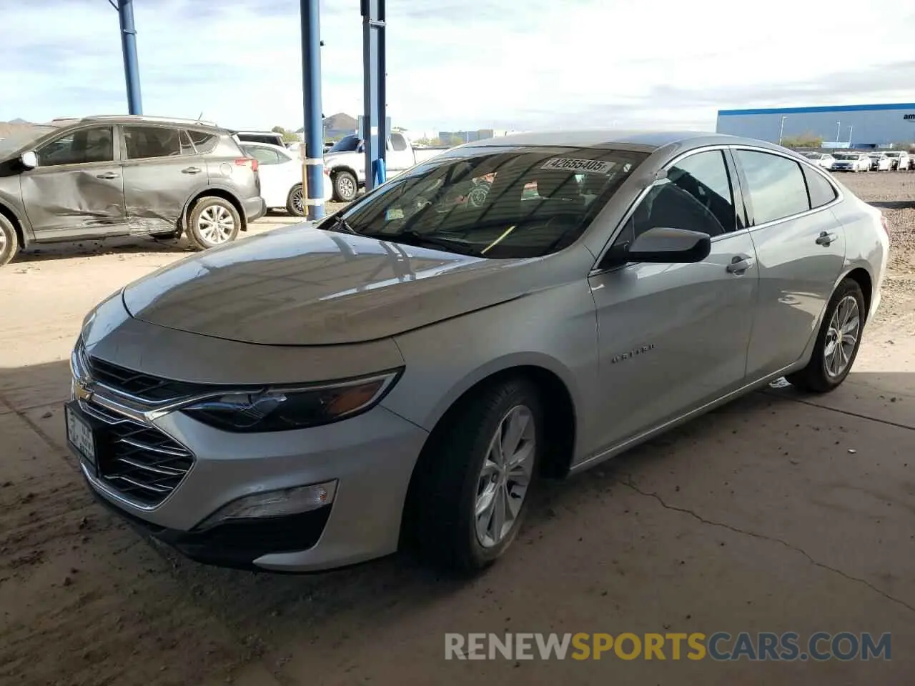 1 Photograph of a damaged car 1G1ZD5ST2NF114711 CHEVROLET MALIBU 2022