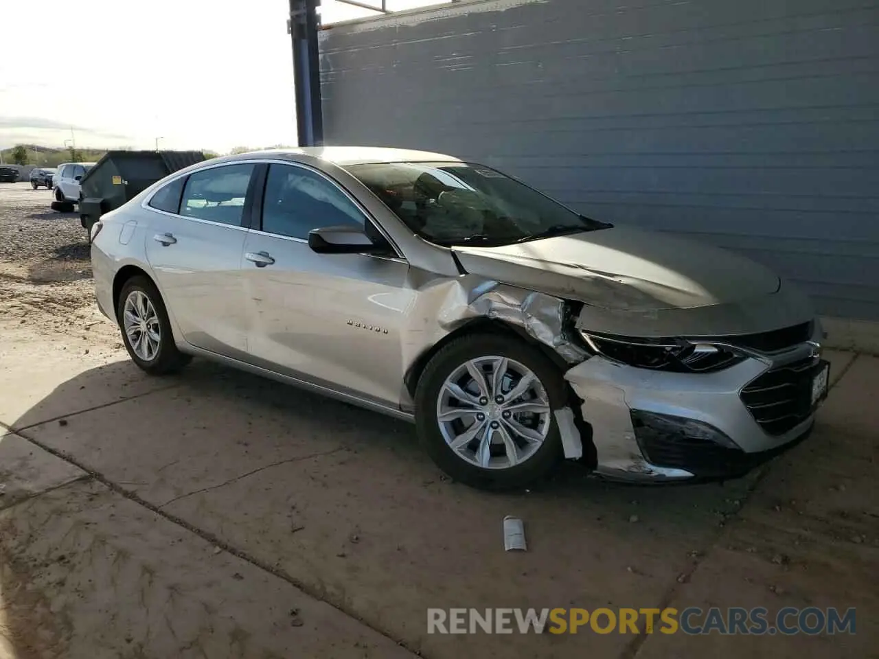 4 Photograph of a damaged car 1G1ZD5ST2NF114711 CHEVROLET MALIBU 2022