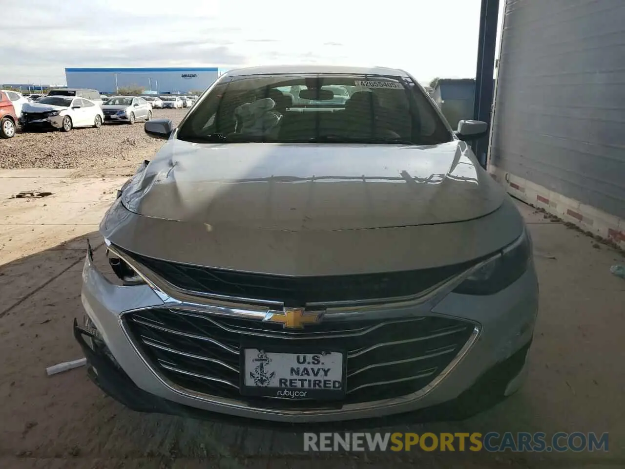 5 Photograph of a damaged car 1G1ZD5ST2NF114711 CHEVROLET MALIBU 2022
