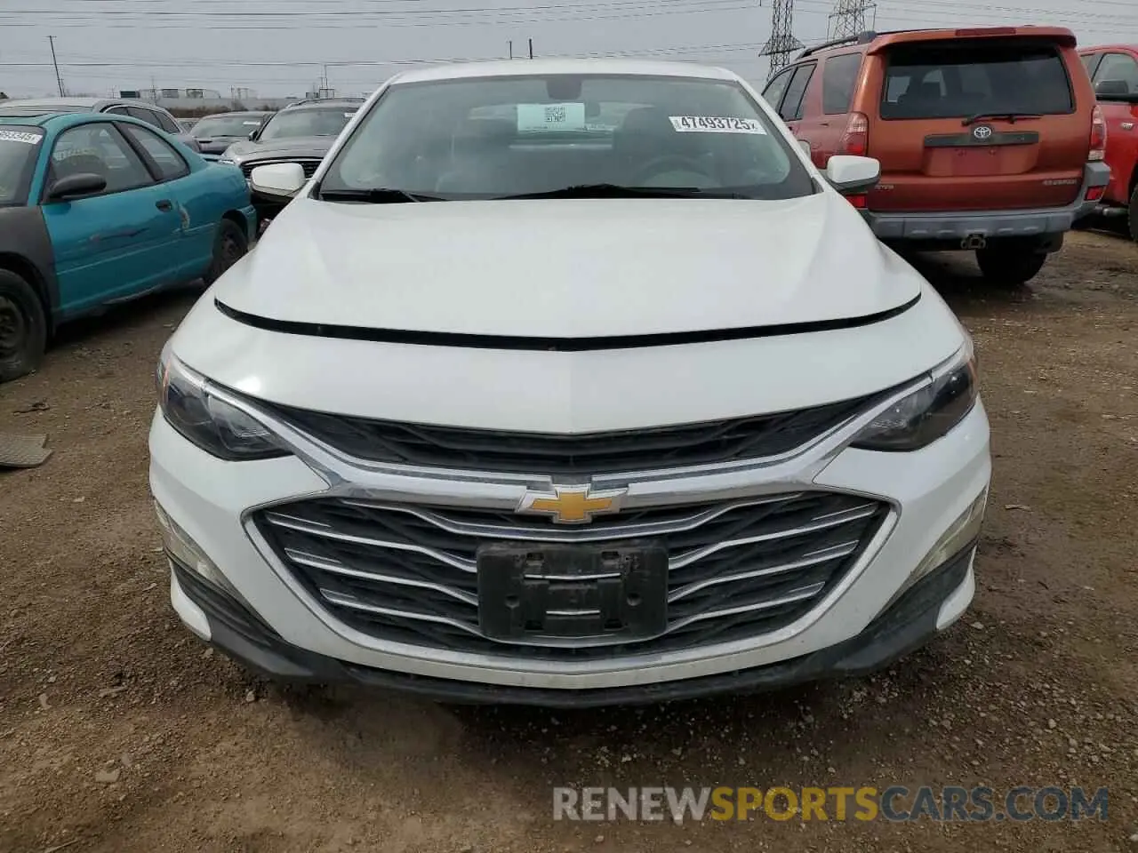 5 Photograph of a damaged car 1G1ZD5ST2NF125496 CHEVROLET MALIBU 2022