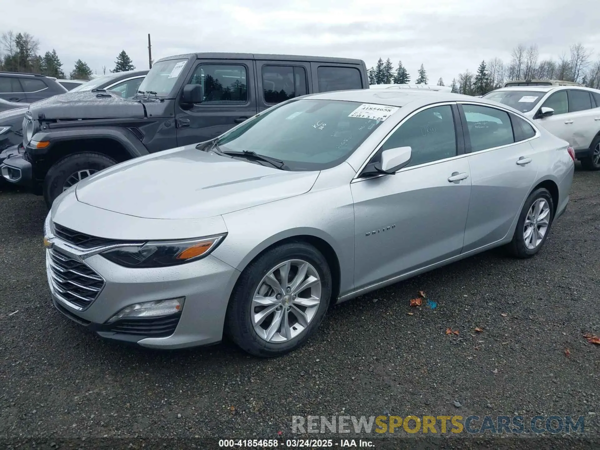 2 Photograph of a damaged car 1G1ZD5ST2NF127149 CHEVROLET MALIBU 2022