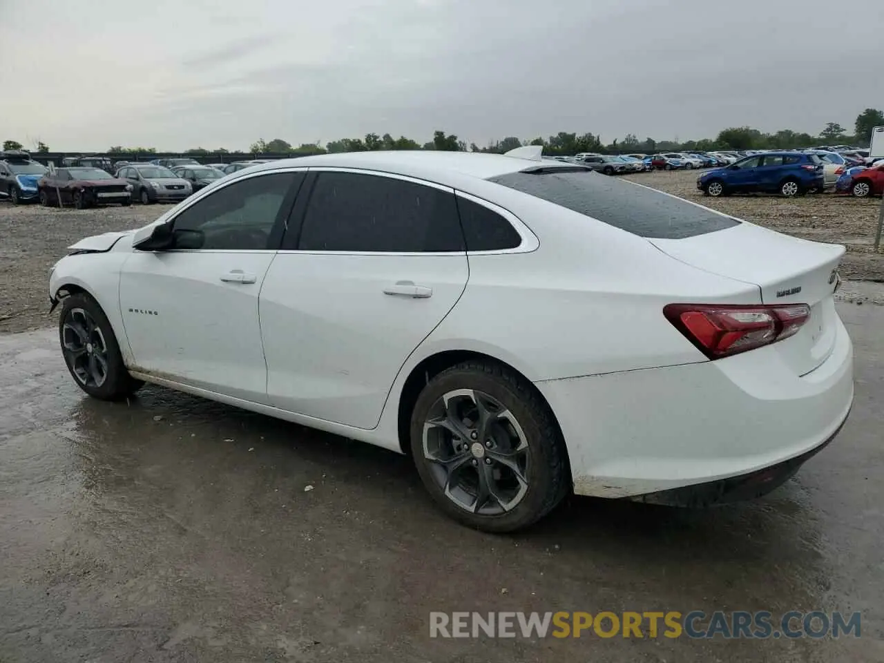 2 Photograph of a damaged car 1G1ZD5ST2NF128074 CHEVROLET MALIBU 2022