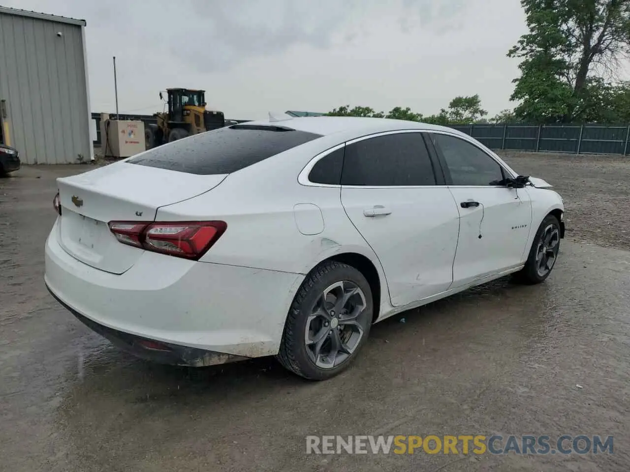 3 Photograph of a damaged car 1G1ZD5ST2NF128074 CHEVROLET MALIBU 2022