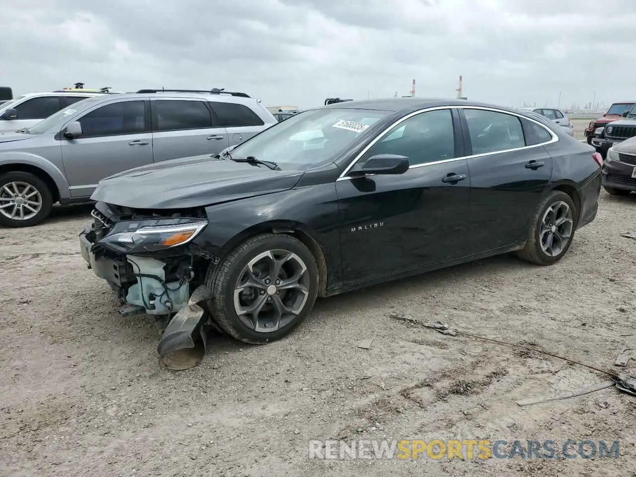 1 Photograph of a damaged car 1G1ZD5ST2NF129628 CHEVROLET MALIBU 2022