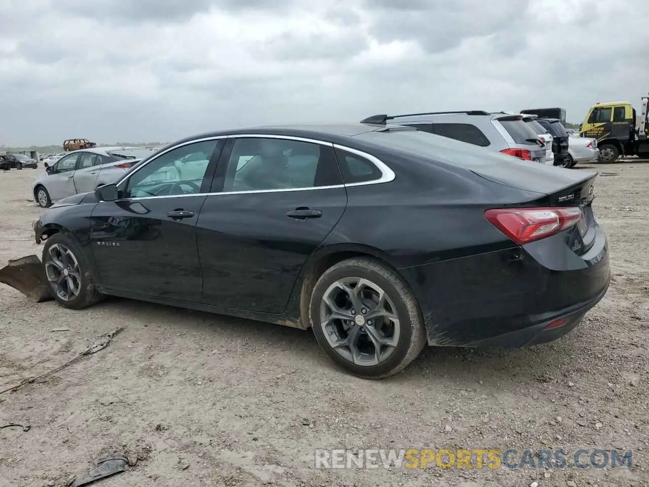 2 Photograph of a damaged car 1G1ZD5ST2NF129628 CHEVROLET MALIBU 2022