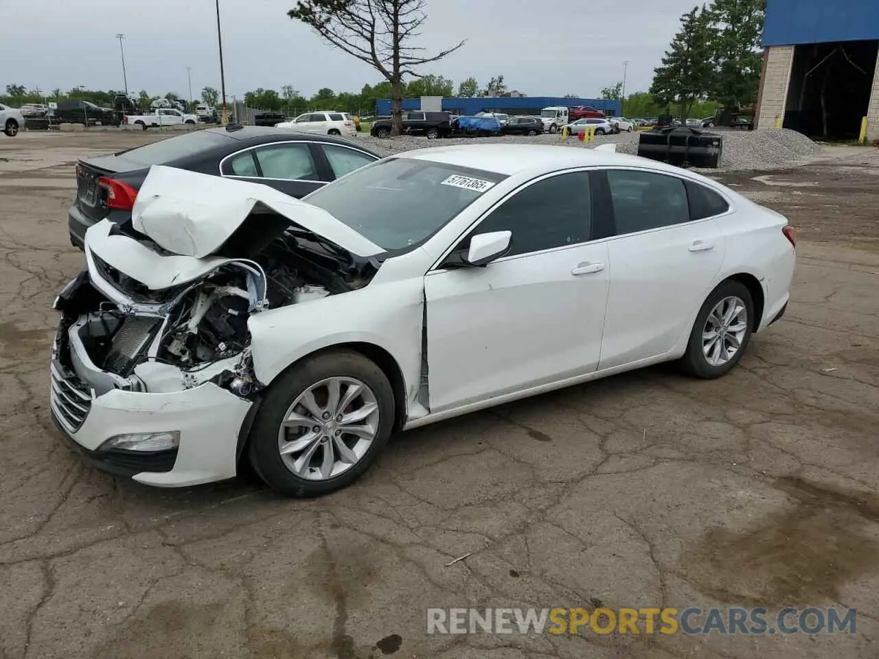 1 Photograph of a damaged car 1G1ZD5ST2NF132934 CHEVROLET MALIBU 2022