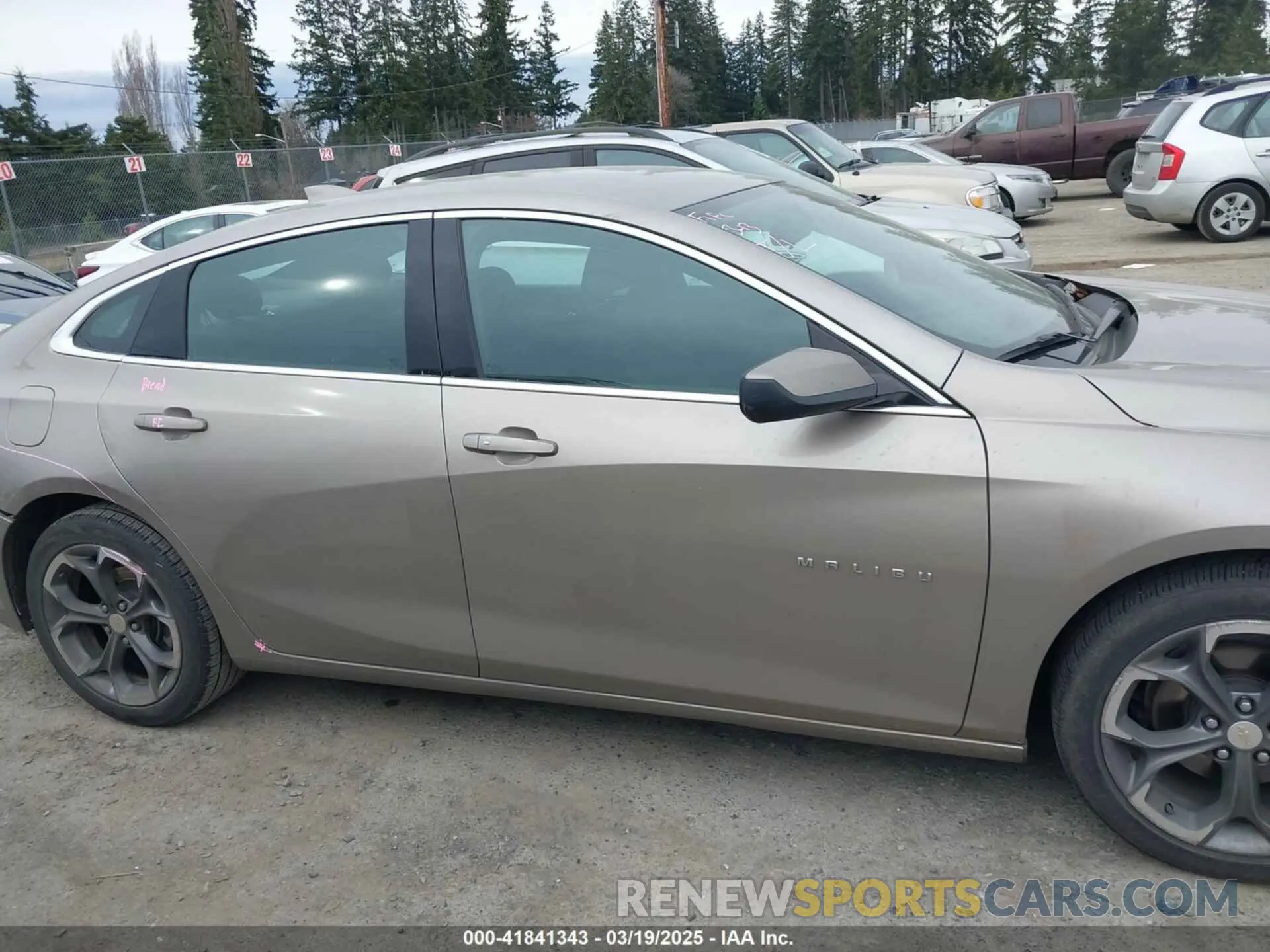 13 Photograph of a damaged car 1G1ZD5ST2NF139303 CHEVROLET MALIBU 2022