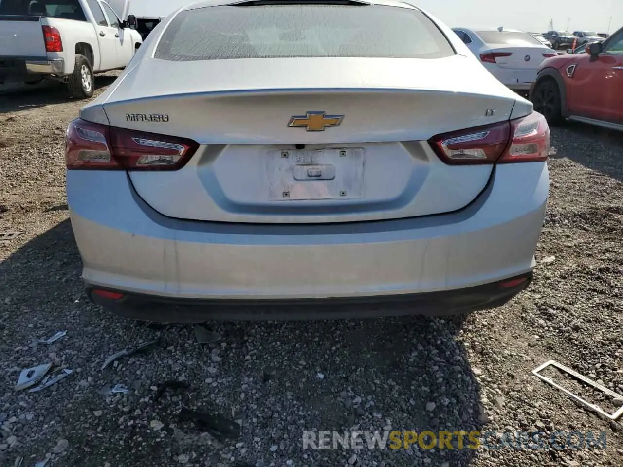 6 Photograph of a damaged car 1G1ZD5ST2NF147448 CHEVROLET MALIBU 2022