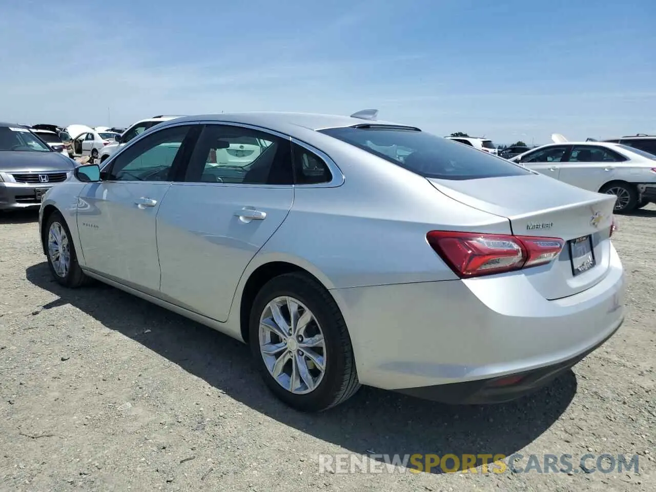 2 Photograph of a damaged car 1G1ZD5ST2NF149006 CHEVROLET MALIBU 2022