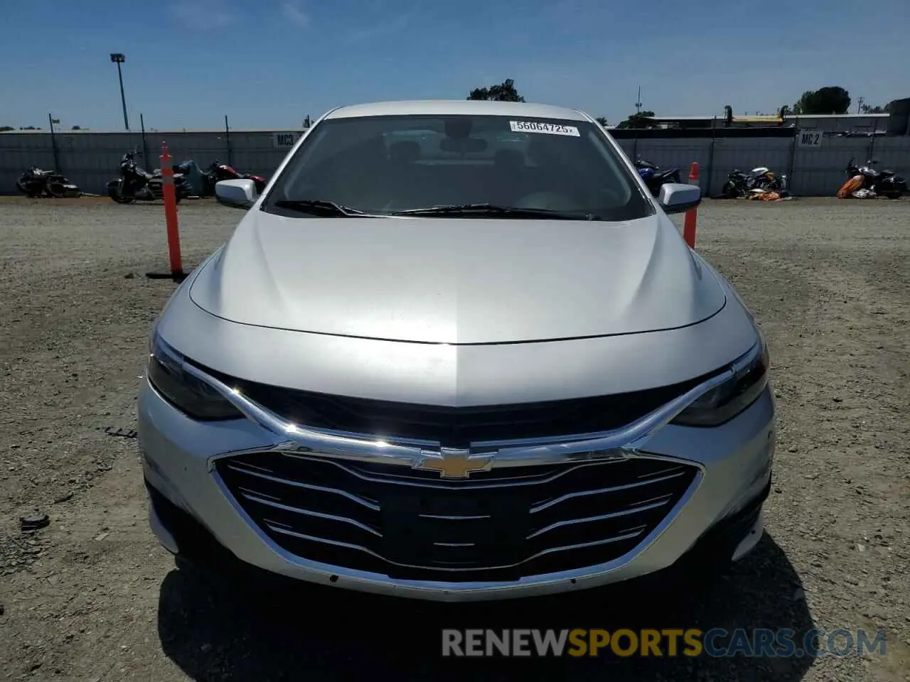 5 Photograph of a damaged car 1G1ZD5ST2NF149006 CHEVROLET MALIBU 2022