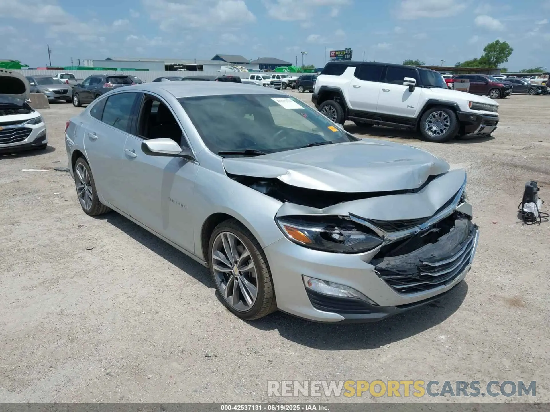 1 Photograph of a damaged car 1G1ZD5ST2NF149717 CHEVROLET MALIBU 2022