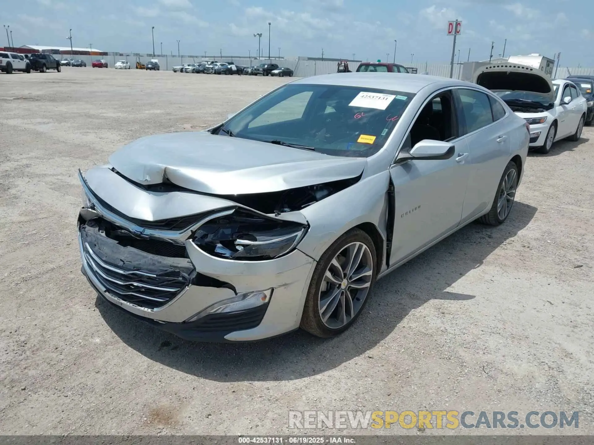 2 Photograph of a damaged car 1G1ZD5ST2NF149717 CHEVROLET MALIBU 2022