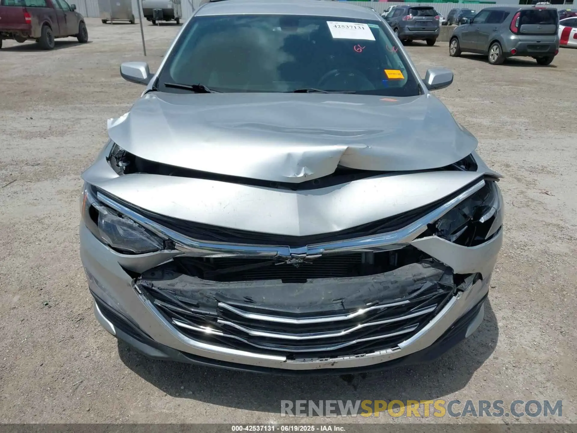 6 Photograph of a damaged car 1G1ZD5ST2NF149717 CHEVROLET MALIBU 2022