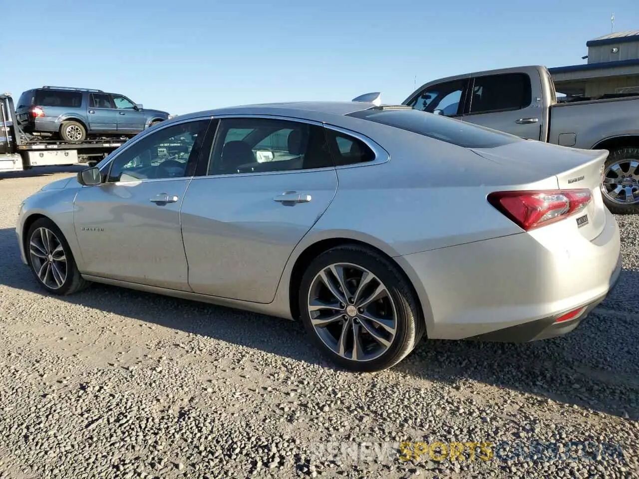 2 Photograph of a damaged car 1G1ZD5ST2NF163052 CHEVROLET MALIBU 2022