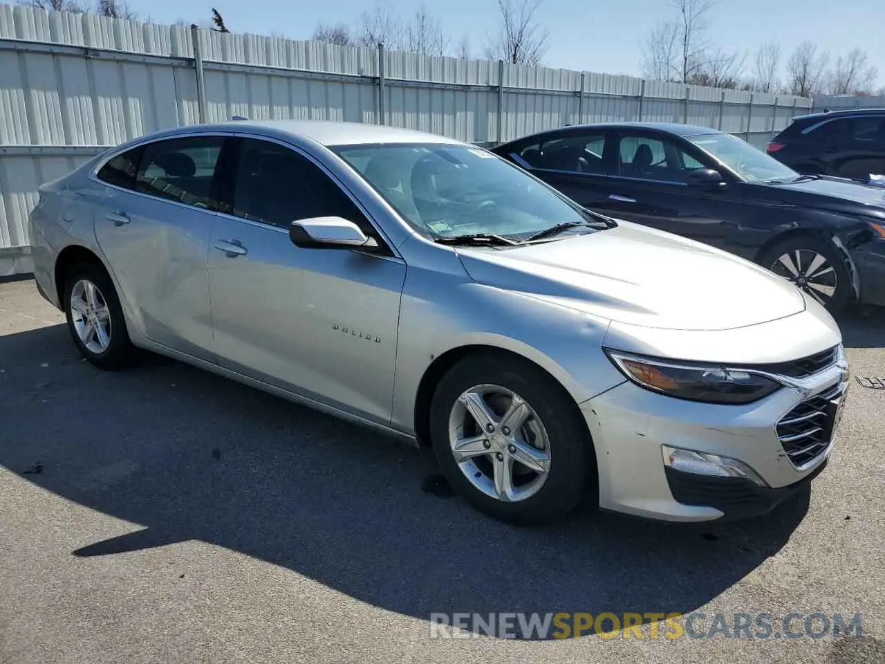 4 Photograph of a damaged car 1G1ZD5ST2NF173175 CHEVROLET MALIBU 2022
