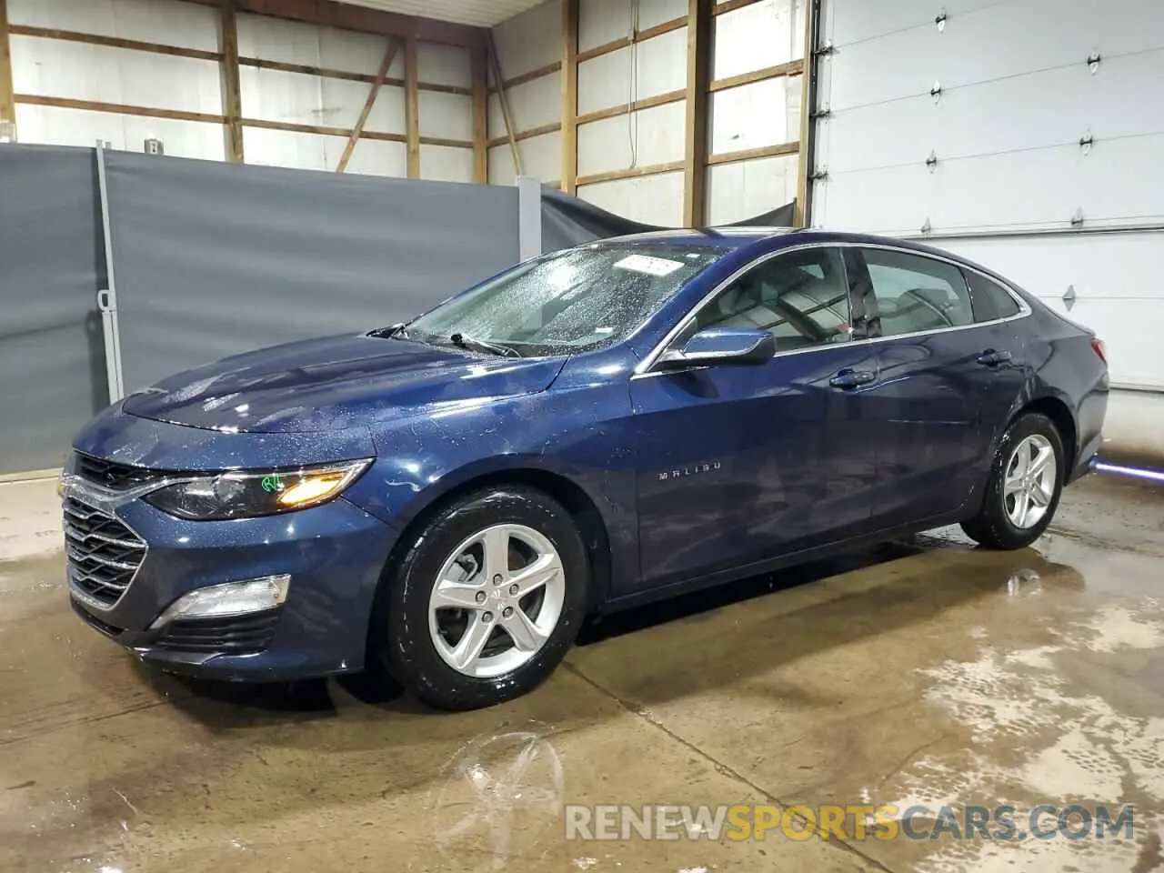 1 Photograph of a damaged car 1G1ZD5ST2NF175797 CHEVROLET MALIBU 2022