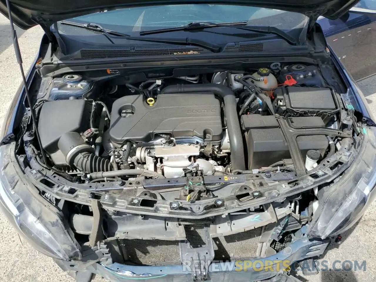 11 Photograph of a damaged car 1G1ZD5ST2NF176223 CHEVROLET MALIBU 2022
