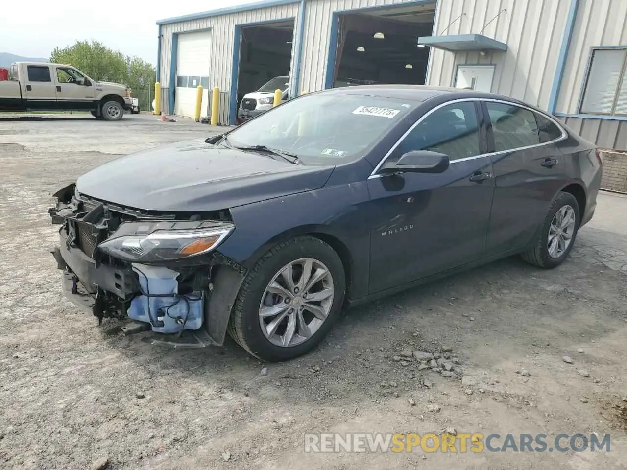 1 Photograph of a damaged car 1G1ZD5ST2NF184659 CHEVROLET MALIBU 2022