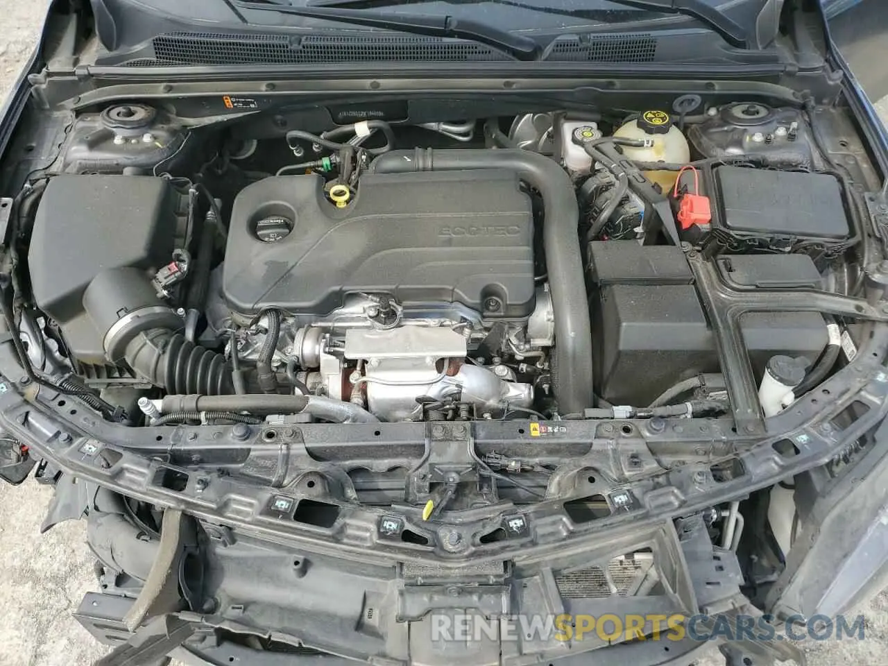 11 Photograph of a damaged car 1G1ZD5ST2NF184659 CHEVROLET MALIBU 2022