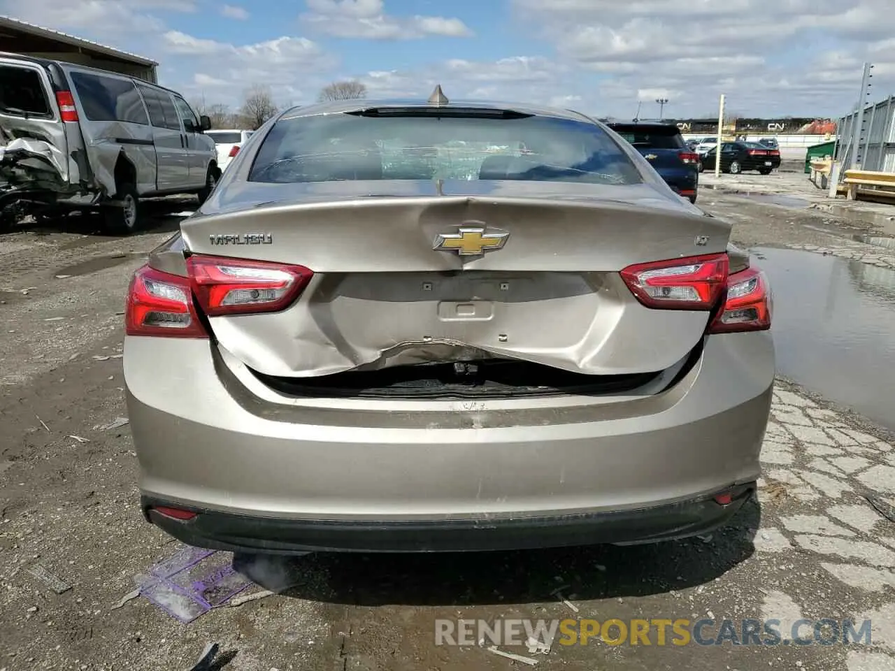 6 Photograph of a damaged car 1G1ZD5ST2NF194656 CHEVROLET MALIBU 2022