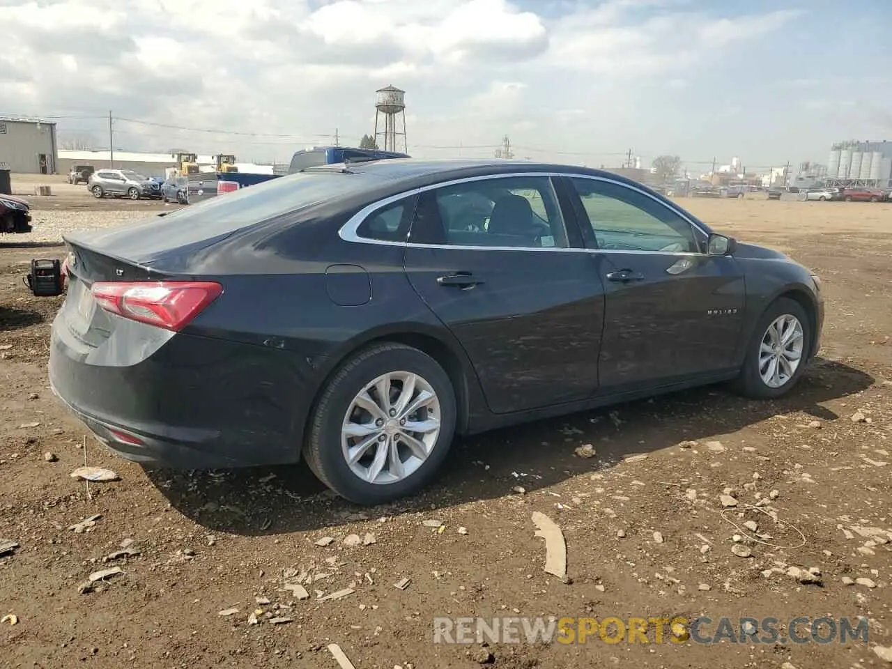 3 Photograph of a damaged car 1G1ZD5ST2NF197511 CHEVROLET MALIBU 2022