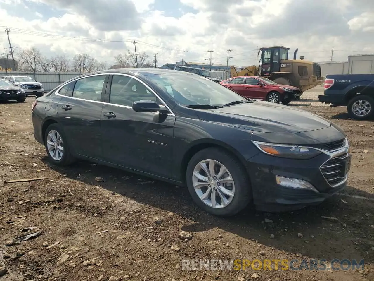 4 Photograph of a damaged car 1G1ZD5ST2NF197511 CHEVROLET MALIBU 2022