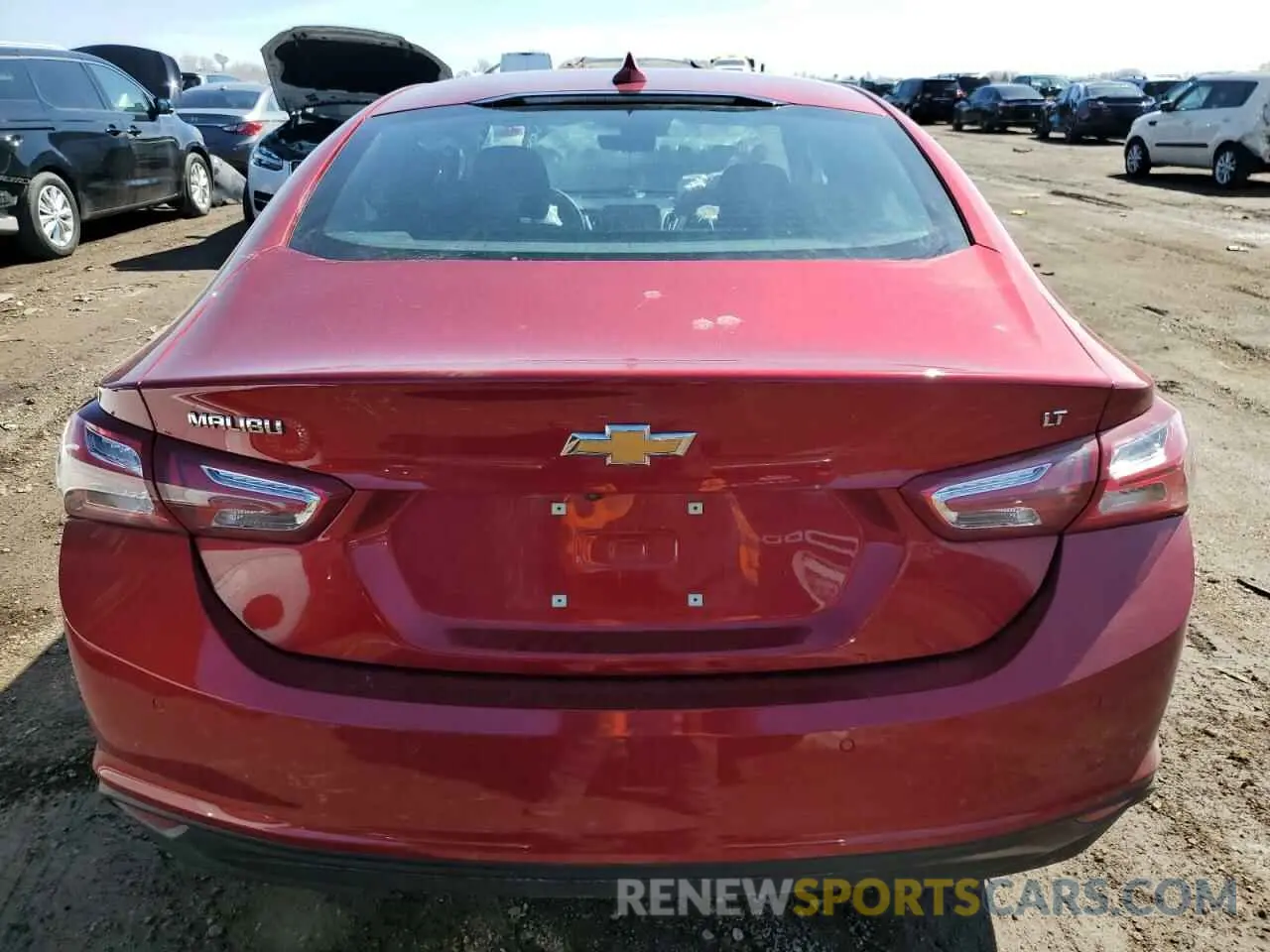 6 Photograph of a damaged car 1G1ZD5ST3NF104267 CHEVROLET MALIBU 2022