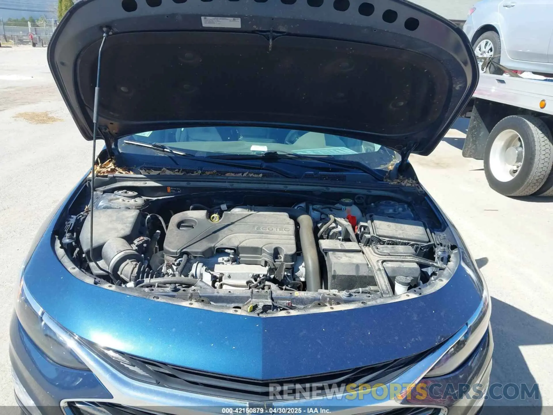 10 Photograph of a damaged car 1G1ZD5ST3NF104740 CHEVROLET MALIBU 2022