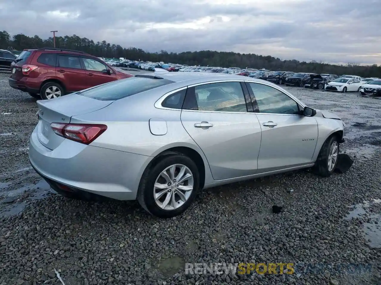 3 Photograph of a damaged car 1G1ZD5ST3NF113969 CHEVROLET MALIBU 2022