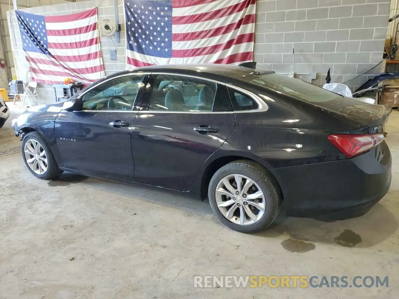 2 Photograph of a damaged car 1G1ZD5ST3NF116970 CHEVROLET MALIBU 2022
