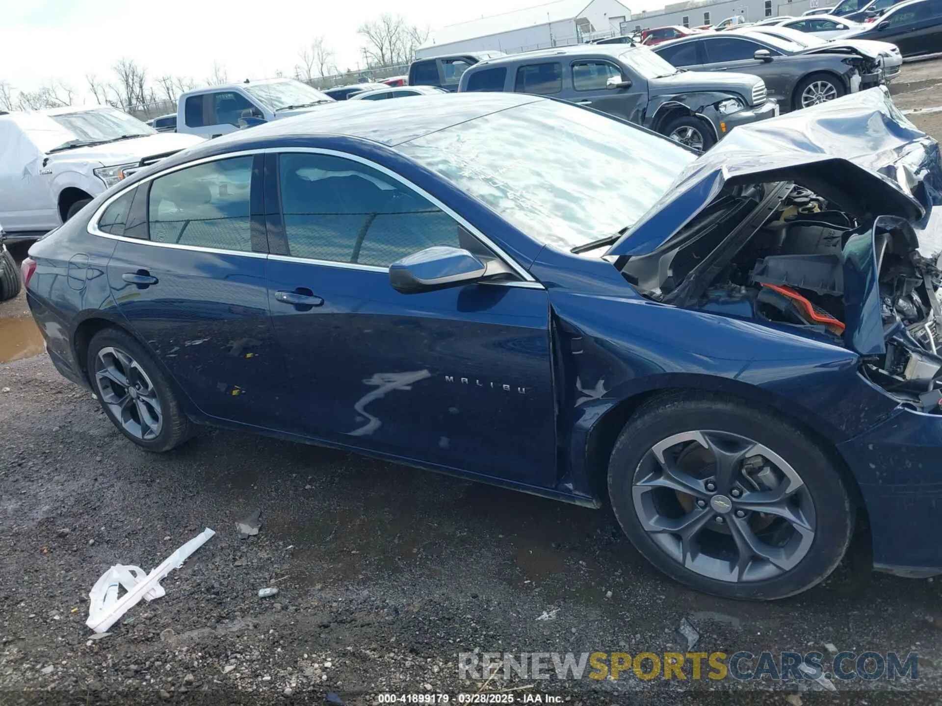 13 Photograph of a damaged car 1G1ZD5ST3NF117648 CHEVROLET MALIBU 2022