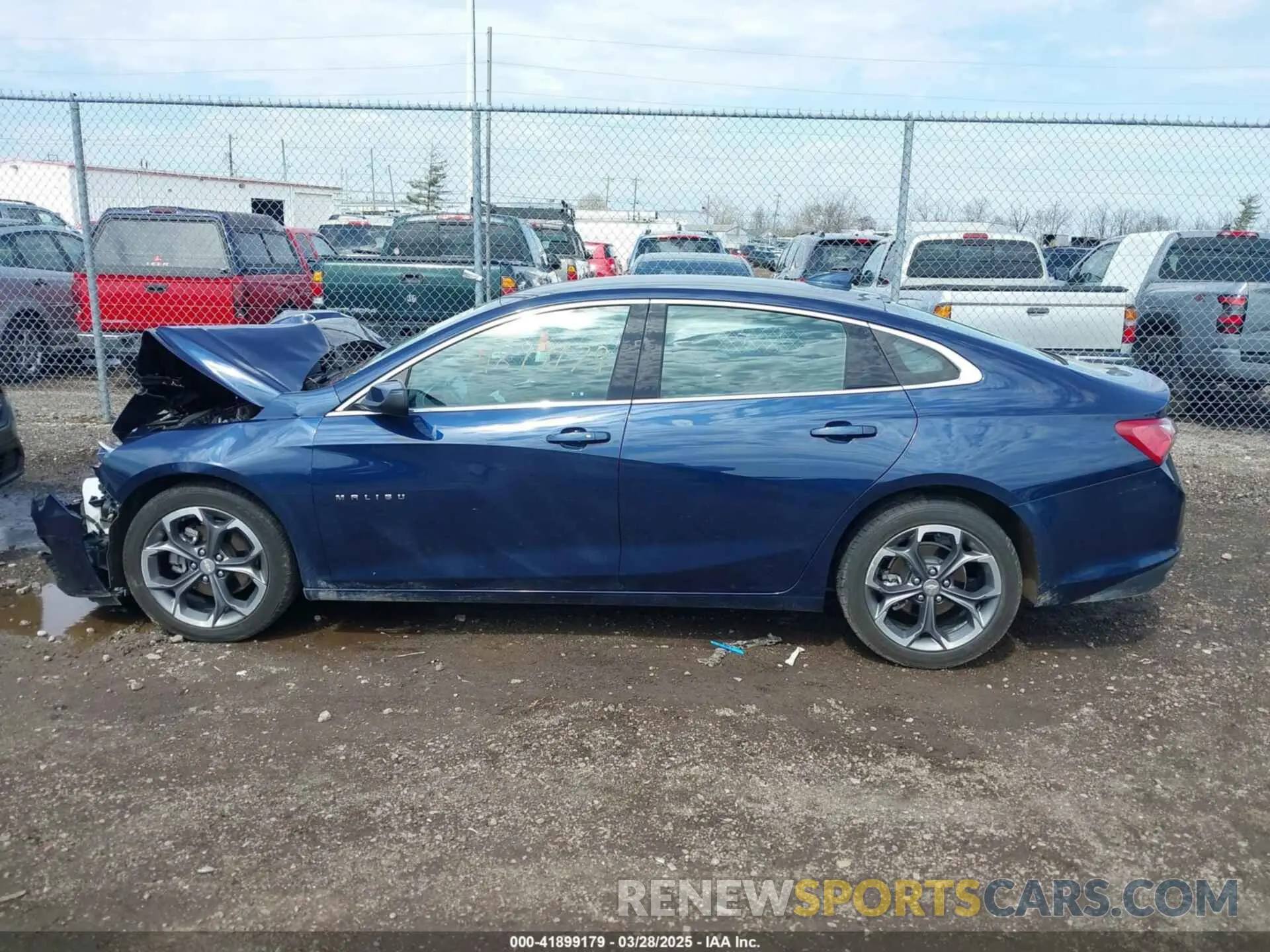 14 Photograph of a damaged car 1G1ZD5ST3NF117648 CHEVROLET MALIBU 2022