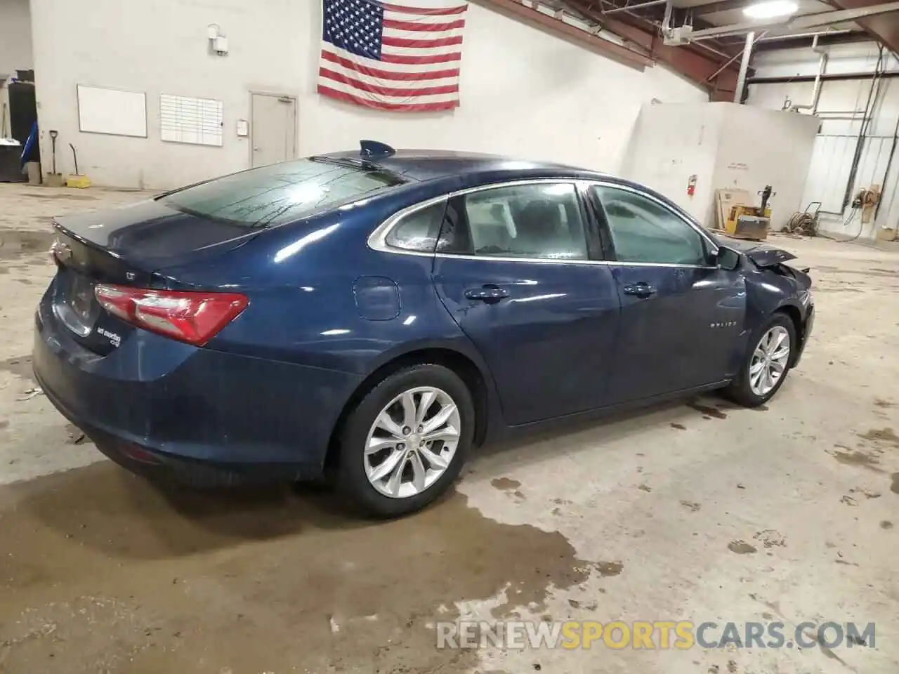 3 Photograph of a damaged car 1G1ZD5ST3NF120291 CHEVROLET MALIBU 2022